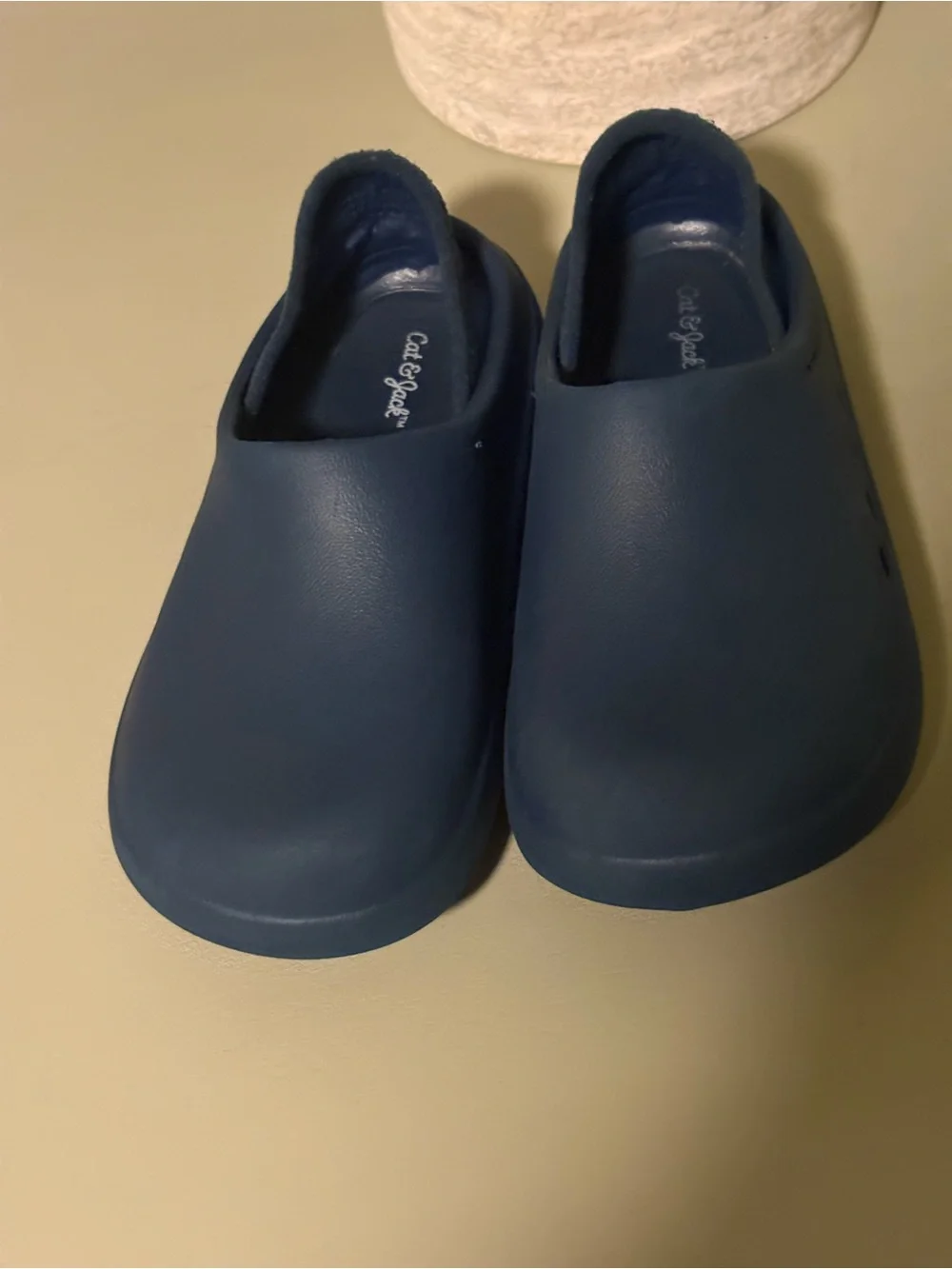 Cat & Jack Kids Rowan Slip-On Clog Shoes Navy Blue